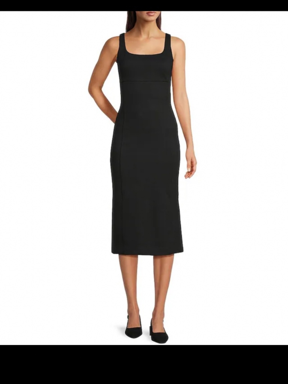 Spanx Ponte shaping midi tank dress